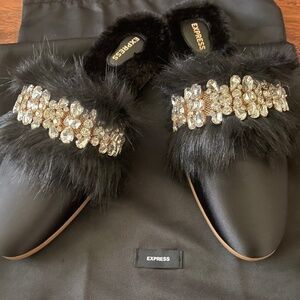 Embellished Slippers